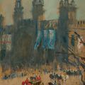 Edward Seago — Процессия, Вестминстер, изображение 1