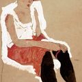 Egon Schiele — Знакомьтесь, фрау мит Шварцен-Струмпфен, изображение 1