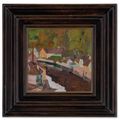Egon Schiele — Дорф-ам-Флюсс II, изображение 2