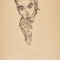 Egon Schiele — Бильднис (Юнгер Манн, Копф), изображение 1