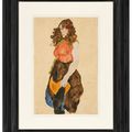 Egon Schiele — Молодая женщина (Дирне), изображение 2