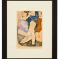 Egon Schiele — Дреи Мэдхен, изображение 2