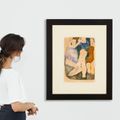 Egon Schiele — Дреи Мэдхен, изображение 4