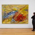 Elaine de Kooning — Красный бизон/Синяя лошадь, изображение 7