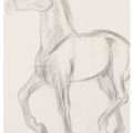 Elisabeth Frink — Этюд для бегущей лошади, изображение 1