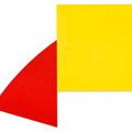 Ellsworth Kelly — Желтая панель с красным изгибом, изображение 1