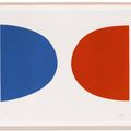 Ellsworth Kelly — Синий и оранжевый (Bleu et orange) из набора из двадцати семи цветных литографий, изображение 2