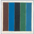 Ellsworth Kelly — Изображение XIX на цветной бумаге (Коричневое, синее, черное, Зеленое, фиолетовое), изображение 2