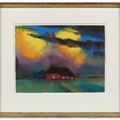 Emil Nolde — Маршландшафт, изображение 2