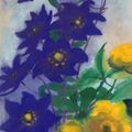 Emil Nolde — Синий и желанный цвет, изображение 1