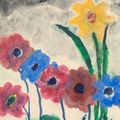 Emil Nolde — Блюменакварелл из зибена Блютена, изображение 1