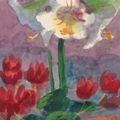 Emil Nolde — Вэй - это Амариллис и механический тюльпан, изображение 1