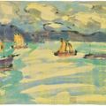 Emil Nolde — Сегельшиффе-им-фьорд, изображение 3