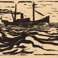 Emil Nolde — Фишдампфер (рыболовецкий пароход), изображение 1