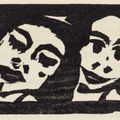 Emil Nolde — Четыре тарелки от: Schiefler Werkverzeichnis (S. & M. 42, 57, 65, 66), изображение 3