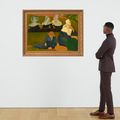 Émile Bernard — Бретонская кухня (Бретонцы танцуют в прериях), изображение 4