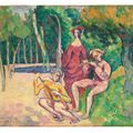 Émile Bernard — Концерт "Чемпион или празднество чемпионов" ( реко ); Этюды о персонажах ( оборотная сторона ), изображение 2