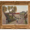 Émile Bernard — Улица Тоннер в Ле-Мулен-д'Анфер, изображение 2