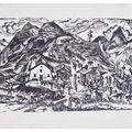 Ernst Ludwig Kirchner — Штаб-квартира в Альпах, Германия (Альпауфцуг), изображение 1