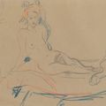 Ernst Ludwig Kirchner — Акт о том, что ты делаешь, о том, что ты готов сделать (прямой); Акт о положении (оборотной), изображение 1