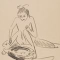 Ernst Ludwig Kirchner — Франци из Бадетуба (Хоккейная франци), изображение 1