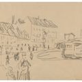 Ernst Ludwig Kirchner — Штрассенбан в Дрездене, изображение 1