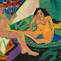Ernst Ludwig Kirchner — Цвей, девушка из семьи Бадеванне (Фрау флахер, жена и девушка из семьи Фехер) (справа); Сиделка шварцхааригер, женщина из семьи Бадеванне (справа), изображение 2
