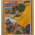 Ernst Ludwig Kirchner — Лейхттурм хинтер Бухт, изображение 2