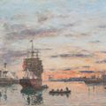 Eugène Boudin — Гавр. Аванпорт, изображение 1