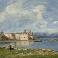 Eugène Boudin — Антиб, Фортификационные сооружения, изображение 1