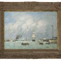 Eugène Boudin — Гавань и, наконец, порт, изображение 2