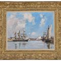 Eugène Boudin — Довиль. Ле Бассен, изображение 2