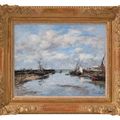 Eugène Boudin — Трувиль, ле-жете, Маре-бассе, изображение 2