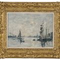 Eugène Boudin — Гавр. Л'Аван-порт, изображение 3
