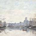 Eugène Boudin — Фекан, временный порт Бруйяр, изображение 1