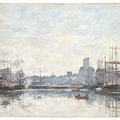 Eugène Boudin — Фекан, временный порт Бруйяр, изображение 2