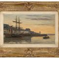 Eugène Boudin — Онфлер. Вуаля, изображение 2