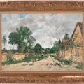 Eugène Boudin — Ойзем, Деревенский маршрут, изображение 3
