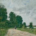 Eugène Boudin — Что-то анимэ, борд-де-Ривьер, изображение 1
