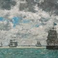 Eugène Boudin — Труа-матс деван Анверс, изображение 1