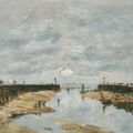 Eugène Boudin — Трувиль, ле-жете, Маре-бассе, изображение 1