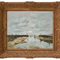 Eugène Boudin — Трувиль, ле-жете, Маре-бассе, изображение 2