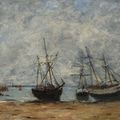 Eugène Boudin — Портрие, ле-порт-маре-бассе, изображение 1