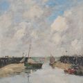 Eugène Boudin — Трувиль, ле-Жете, изображение 1