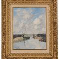 Eugène Boudin — Трувиль, ле-Жете, изображение 2