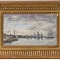 Eugène Boudin — Анвер, Бато-сюр-л'Эско, изображение 2