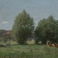 Eugène Boudin — Окрестности Онфлера, Патураж, изображение 1