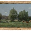 Eugène Boudin — Окрестности Онфлера, Патураж, изображение 4