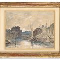 Eugène Boudin — Порт-де-Роттердам, изображение 4