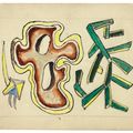 Fernand Léger — Композиция ( прямая и оборотная стороны ), изображение 2